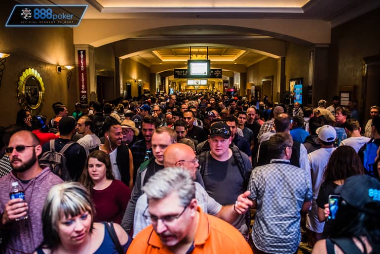 Multidão em evento da WSOP