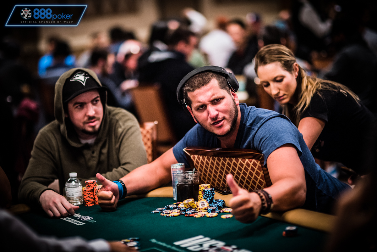 Mesa de poker na WSOP
