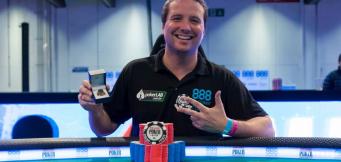 Primeiro anel do WSOPC para Bruno!