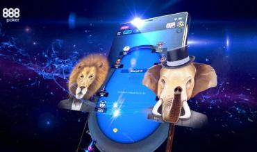 Ilustração de jogo de poker online